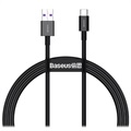 Baseus Superior Series USB -C Data a nabíjací kábel - 66 W, 1 m - Čierna