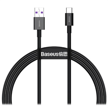 Baseus Superior Series USB -C Data a nabíjací kábel - 66 W, 1 m