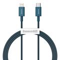 Kábel USB-C / Lightning radu Baseus Superior - 1m, 20W - Modrá