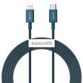 Kábel USB-C / Lightning radu Baseus Superior - 2m, 20W - Modrá