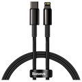 Baseus Tungsten Gold USB -C / Lightning Cable 20W - 1 m - Čierna