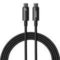 Baseus Tungsten Gold USB-C / USB-C Cable - 2m, 240W - Black