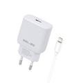 Beline PD 3.0 30W Lightning Charger - iPhone 14/13/12/X/iPad Pro - White