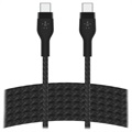 Belkin Boostcharch Pro Flex USB -C / USB -C kábel 60 W - 3M - Čierna