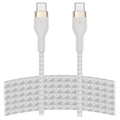 Belkin Boostcharch Pro Flex USB -C / USB -C kábel 60 W - 3M - biela
