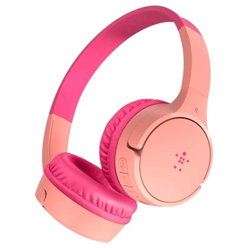 Bezdrôtové Slúchadlá Belkin Soundform na Uši (Otvorená krabica - Výborná) - Ružové