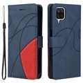 BI -Color Series Samsung Galaxy A12 peňaženka - modrá
