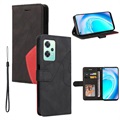 Bi -Color Series Realme GT Explorer Master Wallet Case - Black