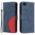BI -Color Series iPhone 7/8/SE (2020)/SE (2022) Puzdro pre peňaženku - modrá