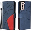 BI -Color Series Samsung Galaxy S21 5G Wallet Case - Blue