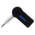 Universal Bluetooth / 3,5 mm zvukový prijímač - čierny