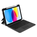 iPad 2022/2025 puzdro na klávesnicu Bluetooth - Čierna