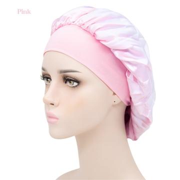 Breathable Silk Satin Night Cap for Hair