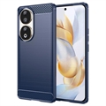 Honor 90 Puzdro z Brúseného TPU - Uhlíkové Vlákno