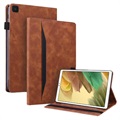 Obchodný štýl Samsung Galaxy Tab A7 Lite Smart Folio Case - Brown
