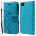 iPhone 7/8/SE (2020)/SE (2022) Butterfly Series Case Wallet - Blue