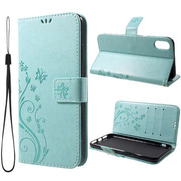 Motýľ série iPhone XS Max Pase Wallet