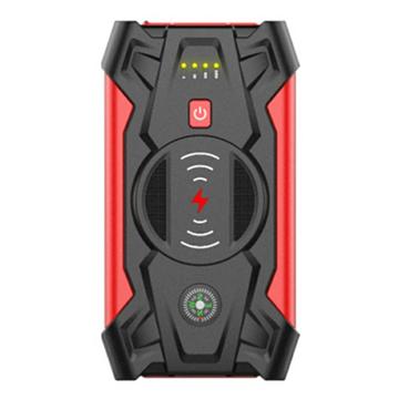 Car Jump Starter / Power Bank J13 - 12000mAh - Red / Black