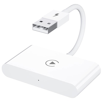 CarPlay Bezdrôtový Adaptér pre iOS - USB, USB-C (Otevřená krabice - Vynikající) - Biely