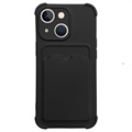Séria karty Armor iPhone 13 Mini Silikone Case - Black