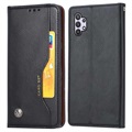 Séria sada kariet Samsung Galaxy A32 5G/M32 5G Pase Wallet - Black