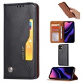 Séria kariet Series iPhone 11 Wallet Case - Black