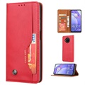Séria sada kariet Xiaomi Mi 10t Lite 5G Pase Wallet - červená