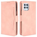 Séria držiteľov kariet Motorola Moto G100/Edge S Wallet Case - Pink
