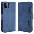 Séria držiteľov kariet Samsung Galaxy A22 5G, Galaxy F42 5G Wallet Case - Blue