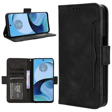 Motorola Moto G14 Cardholder Series Puzdro na Peňaženku - Čierne