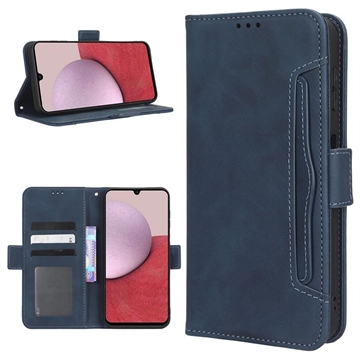 Cardholder Series Samsung Galaxy A14/A14 5G Puzdro na Peňaženku - Modrá