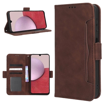 Cardholder Series Samsung Galaxy A14/A14 5G Puzdro na Peňaženku - Hnedá