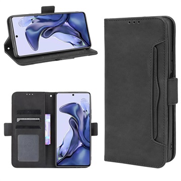 Séria držiteľa kariet Xiaomi 11T/11T Pro Wallet Case - Black