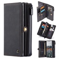 CASEME 2-v-1 multifunkčný Samsung Galaxy Note20 Ultra Wallet Case-Black