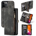 Caseme Multifunkčný iPhone 12 Pro Max Pase Wallet - Black