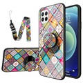 Hybridný puzdro Samsung Galaxy A22 4G - farebná mandala