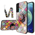 Hybridný puzdro Samsung Galaxy S22 5G - farebná mandala
