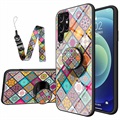 Korný vzor Samsung Galaxy S22 Ultra 5G Hybrid Case - Farebná mandala