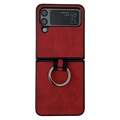 Samsung Galaxy Z Flip4 Coated Case with Metal Ring