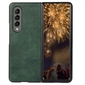 Samsung Galaxy Z Fold4 Kryté Hybridné Puzdro - Zelená