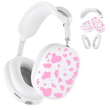 Cow Pattern 3-in-1 Protective Set for AirPods Max