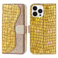 Croco Bling Series iPhone 14 Pro Wallet Case