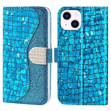 Croco Bling Series iPhone 14 Peňaženka
