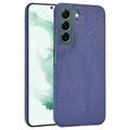 Séria krokodílov Samsung Galaxy S22 5G Case - Blue