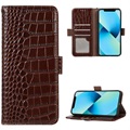 Krokodílová séria OnePlus Nord Ce 2 Lite 5G Wallet Leather puzdro s RFID