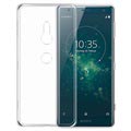 Crystal Anti -Slip Sony Xperia XZ2 TPU Case - Transparent