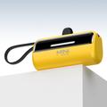 Cyke X3 Lightning Power Bank w.USB-C, USB-A Cables - 5000mAh - Yellow