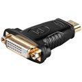 Adaptér HDMI / DVI -D - zlato