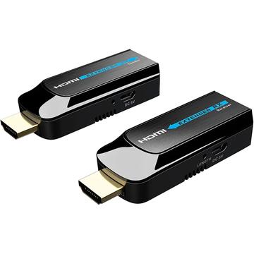 Deltaco HDMI Extender - 1080p at 60Hz - Black