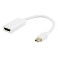 Deltaco Mini DisplayPort to HDMI Adapter - 0.2m - White